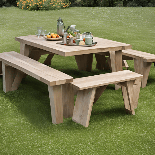 Comment Bricoler une Table de Salon de Jardin pour Partir en Camping